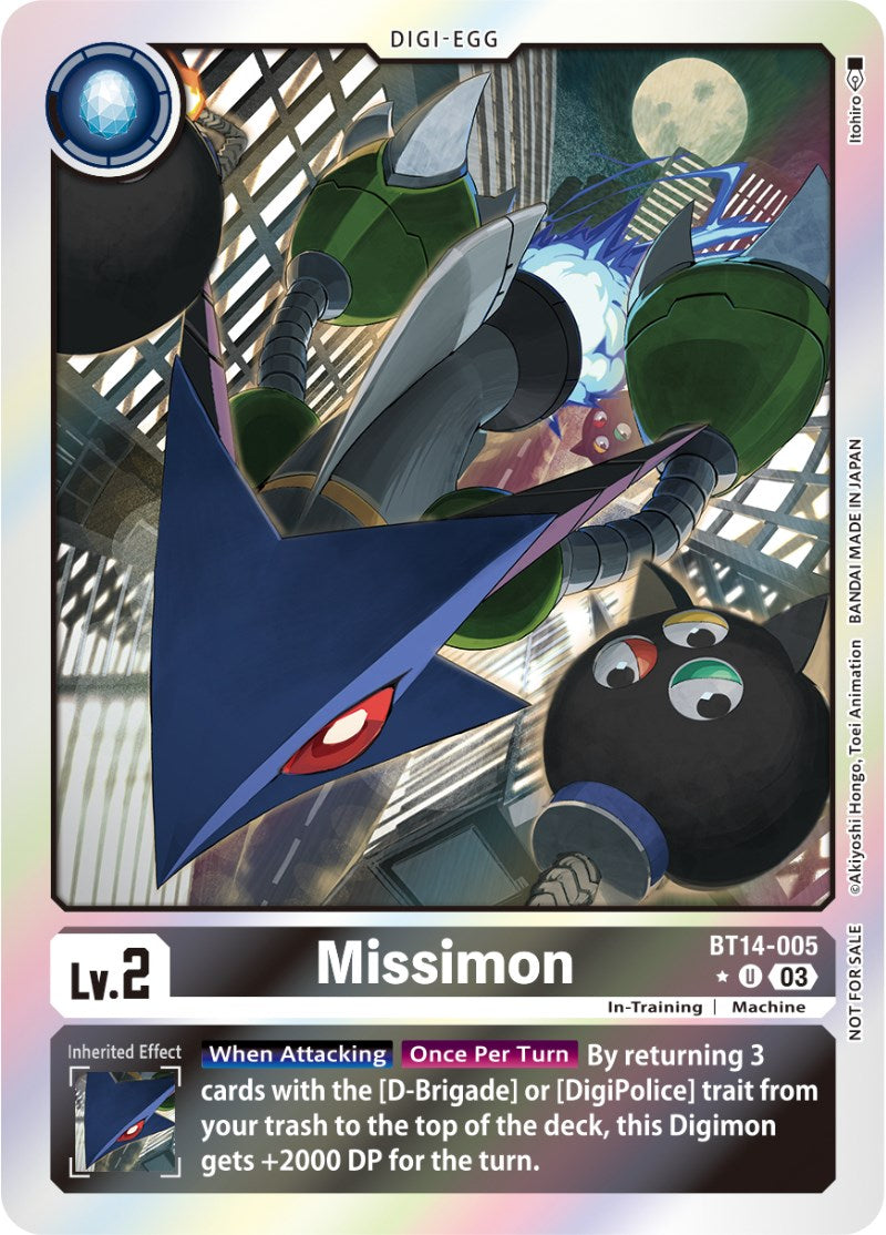 Missimon [BT14-005] (Blast Ace Box Promotion Pack) [Blast Ace] | Anubis Games and Hobby