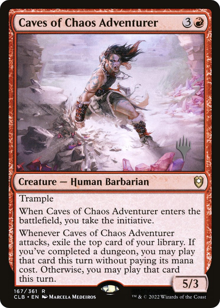 Caves of Chaos Adventurer (Promo Pack) [The Lost Caverns of Ixalan Promos] | Anubis Games and Hobby