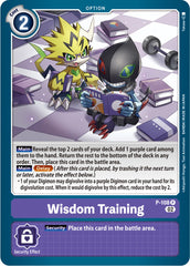 Wisdom Training [P-108] (Blast Ace Box Topper) [Promotional Cards] | Anubis Games and Hobby