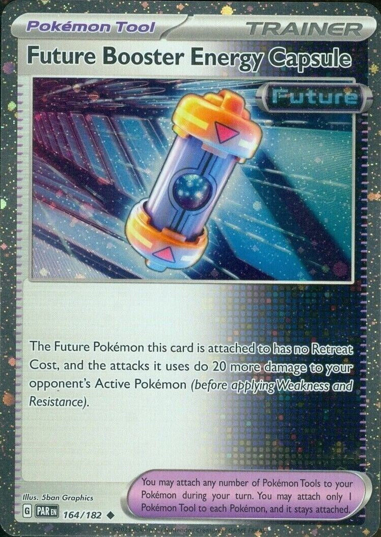 Future Booster Energy Capsule (164/182) (Cosmos Holo) [Scarlet & Violet: Paradox Rift] | Anubis Games and Hobby