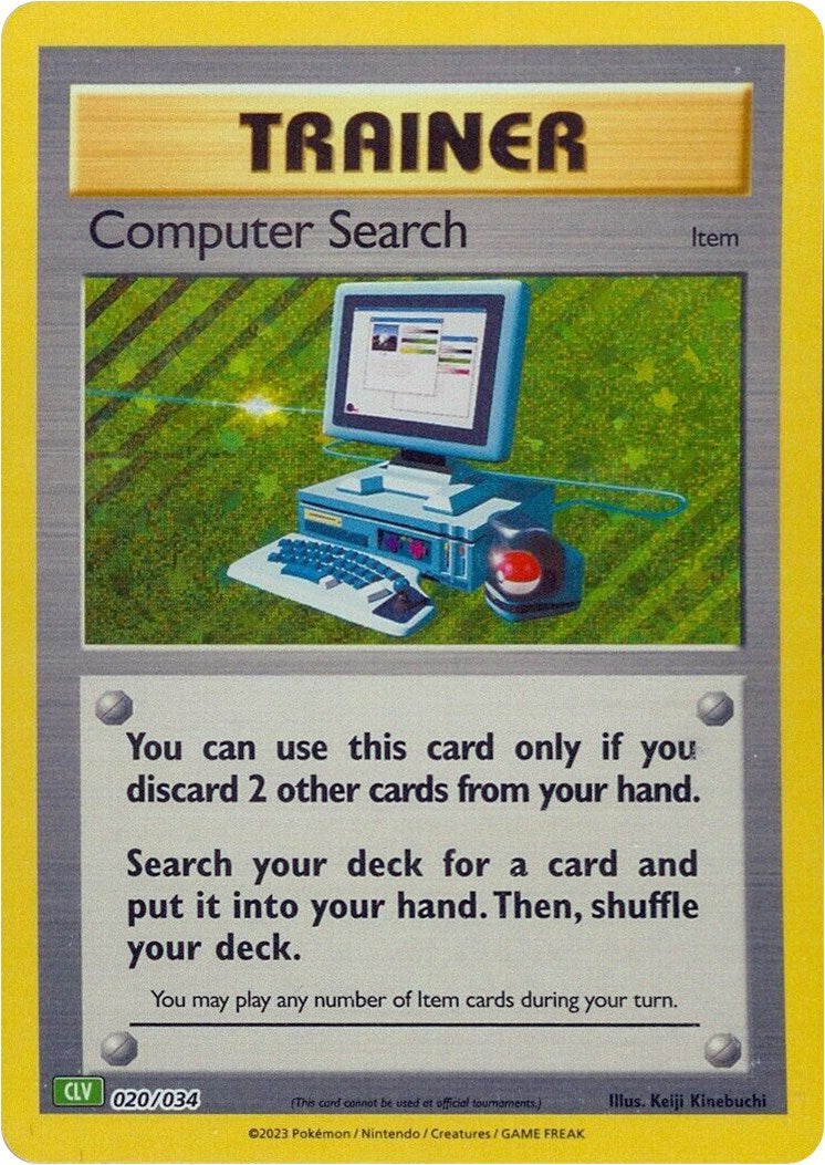 Computer Search (CLV) [Trading Card Game Classic] | Anubis Games and Hobby
