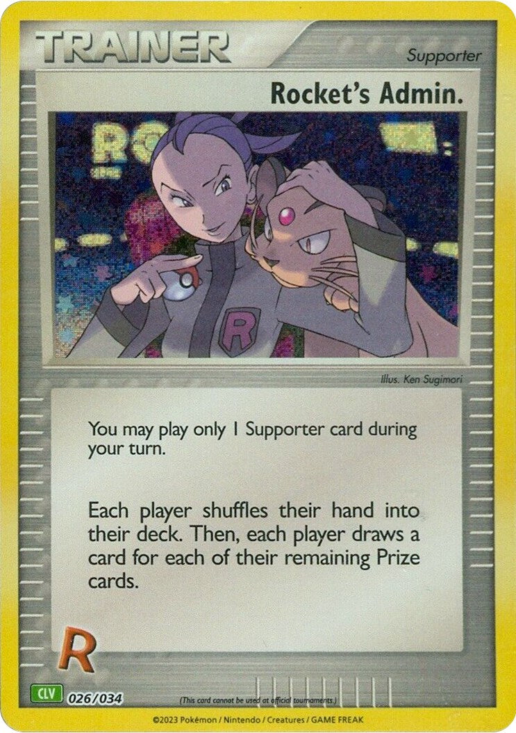 Rocket's Admin. (CLV) [Trading Card Game Classic] | Anubis Games and Hobby