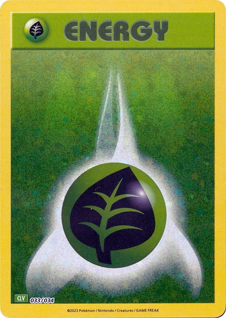 Basic Grass Energy [Trading Card Game Classic] | Anubis Games and Hobby