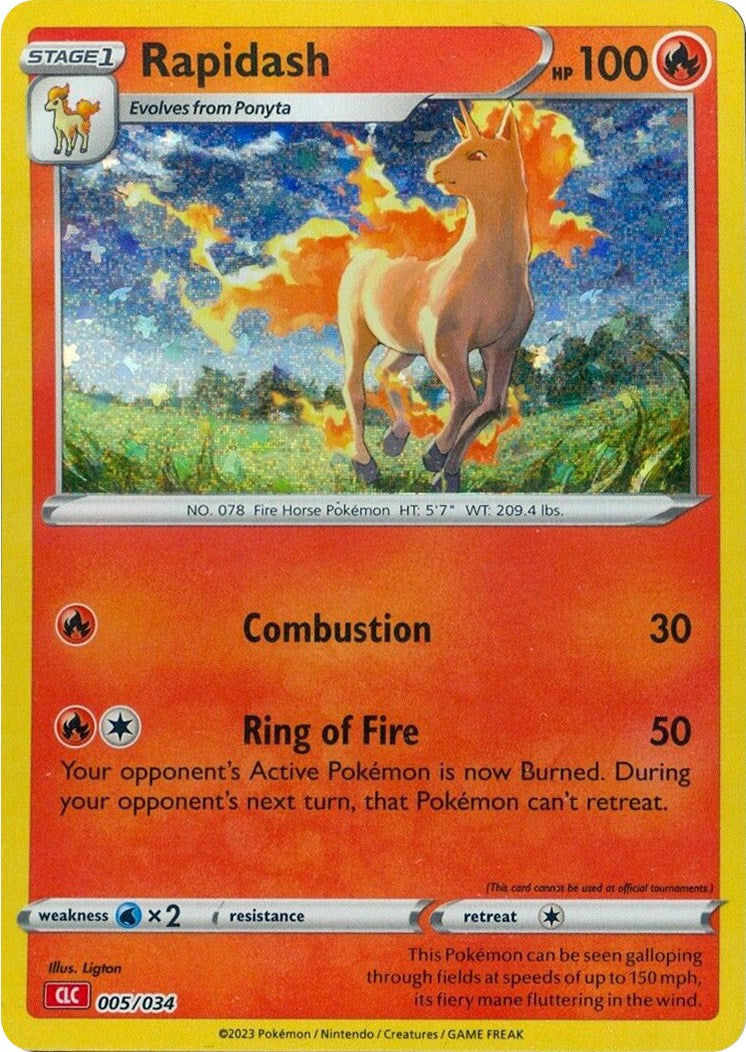 Rapidash [Trading Card Game Classic] | Anubis Games and Hobby