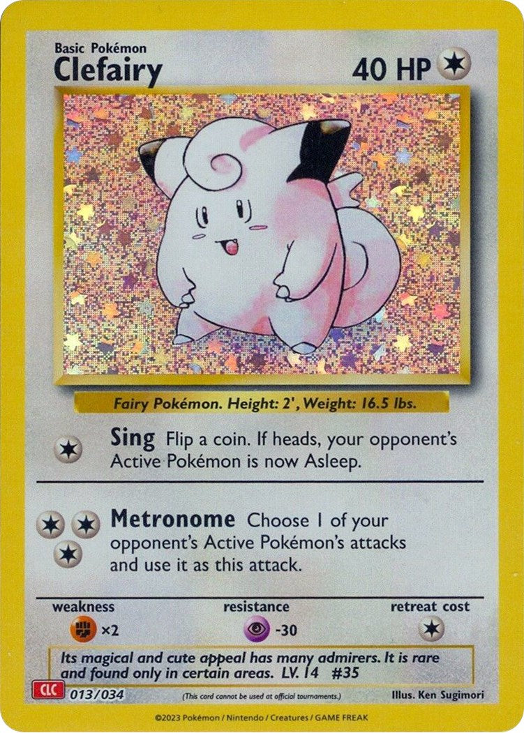 Clefairy [Trading Card Game Classic] | Anubis Games and Hobby