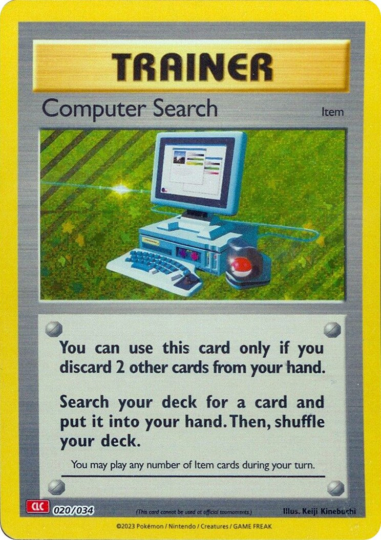 Computer Search (CLC) [Trading Card Game Classic] | Anubis Games and Hobby