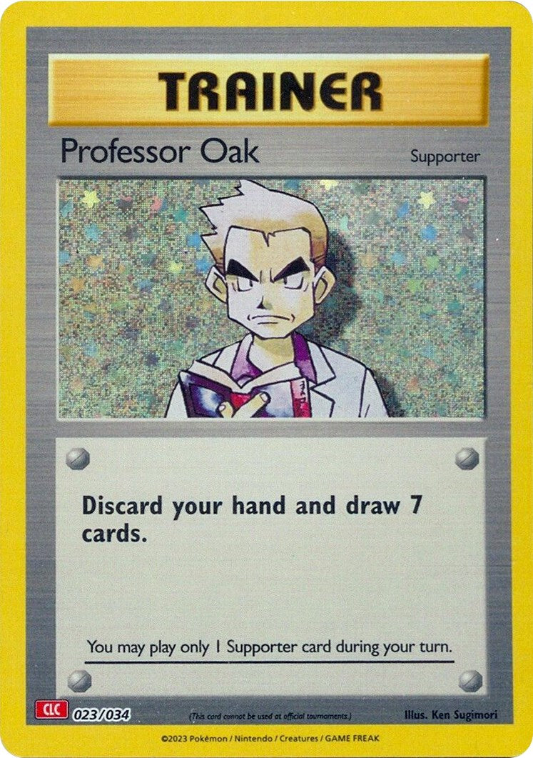 Professor Oak (CLC) [Trading Card Game Classic] | Anubis Games and Hobby
