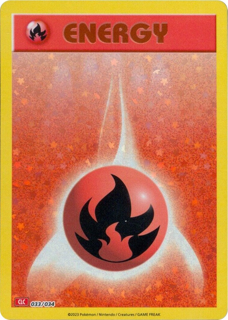 Basic Fire Energy [Trading Card Game Classic] | Anubis Games and Hobby