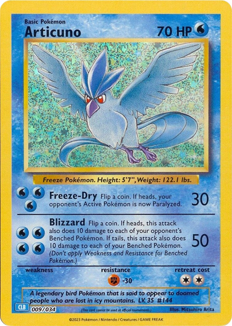 Articuno [Trading Card Game Classic] | Anubis Games and Hobby