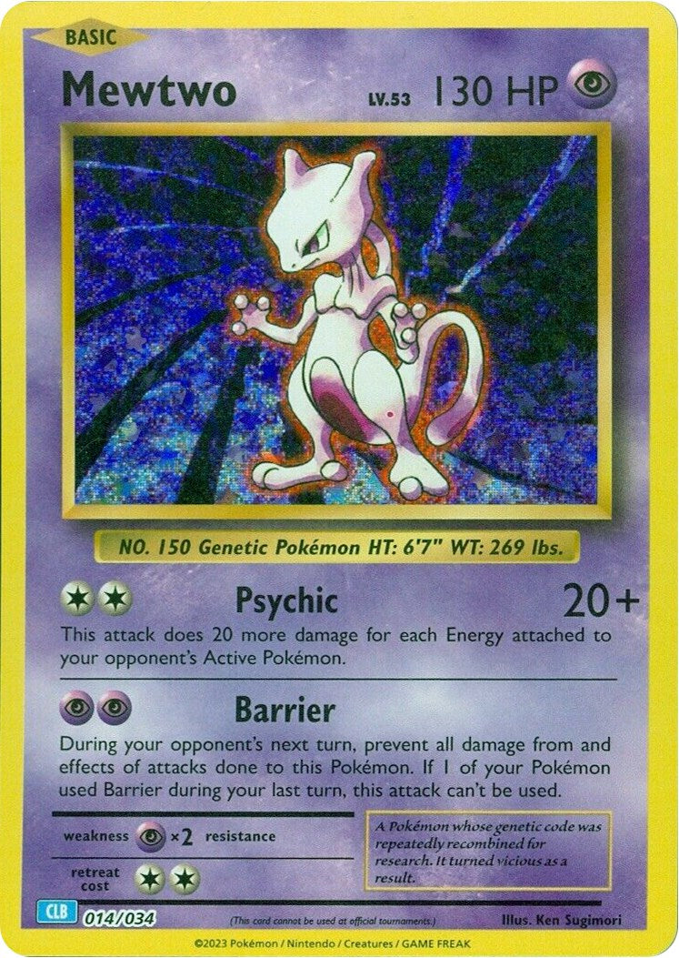 Mewtwo [Trading Card Game Classic] | Anubis Games and Hobby