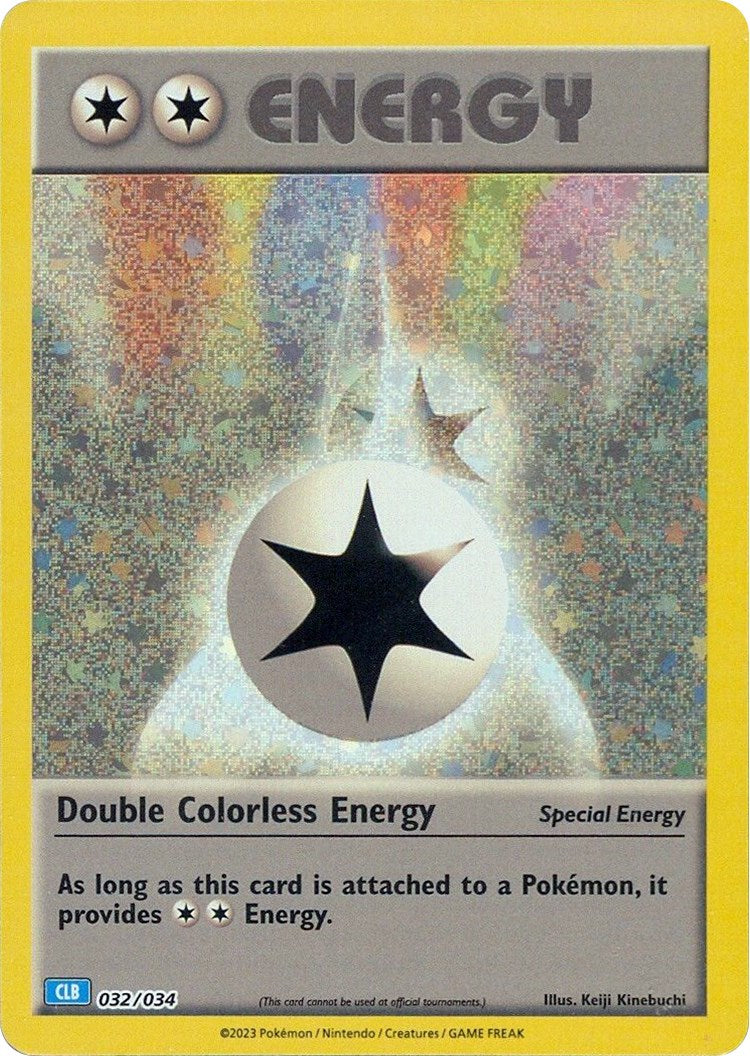 Double Colorless Energy (CLB) [Trading Card Game Classic] | Anubis Games and Hobby