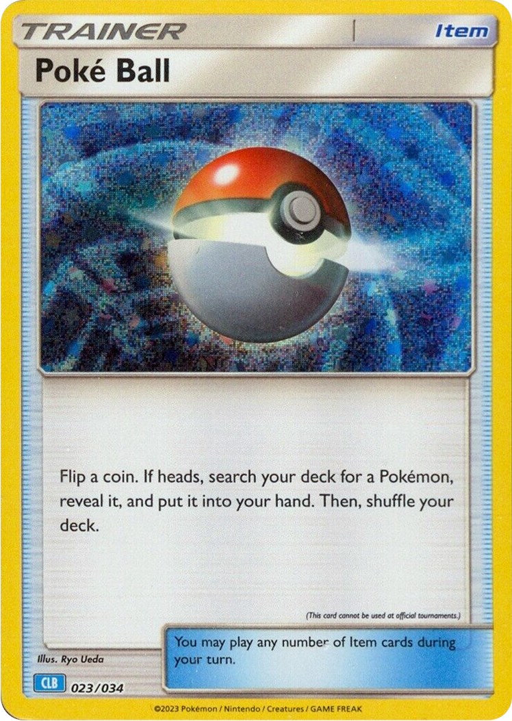 Poke Ball (CLB) [Trading Card Game Classic] | Anubis Games and Hobby