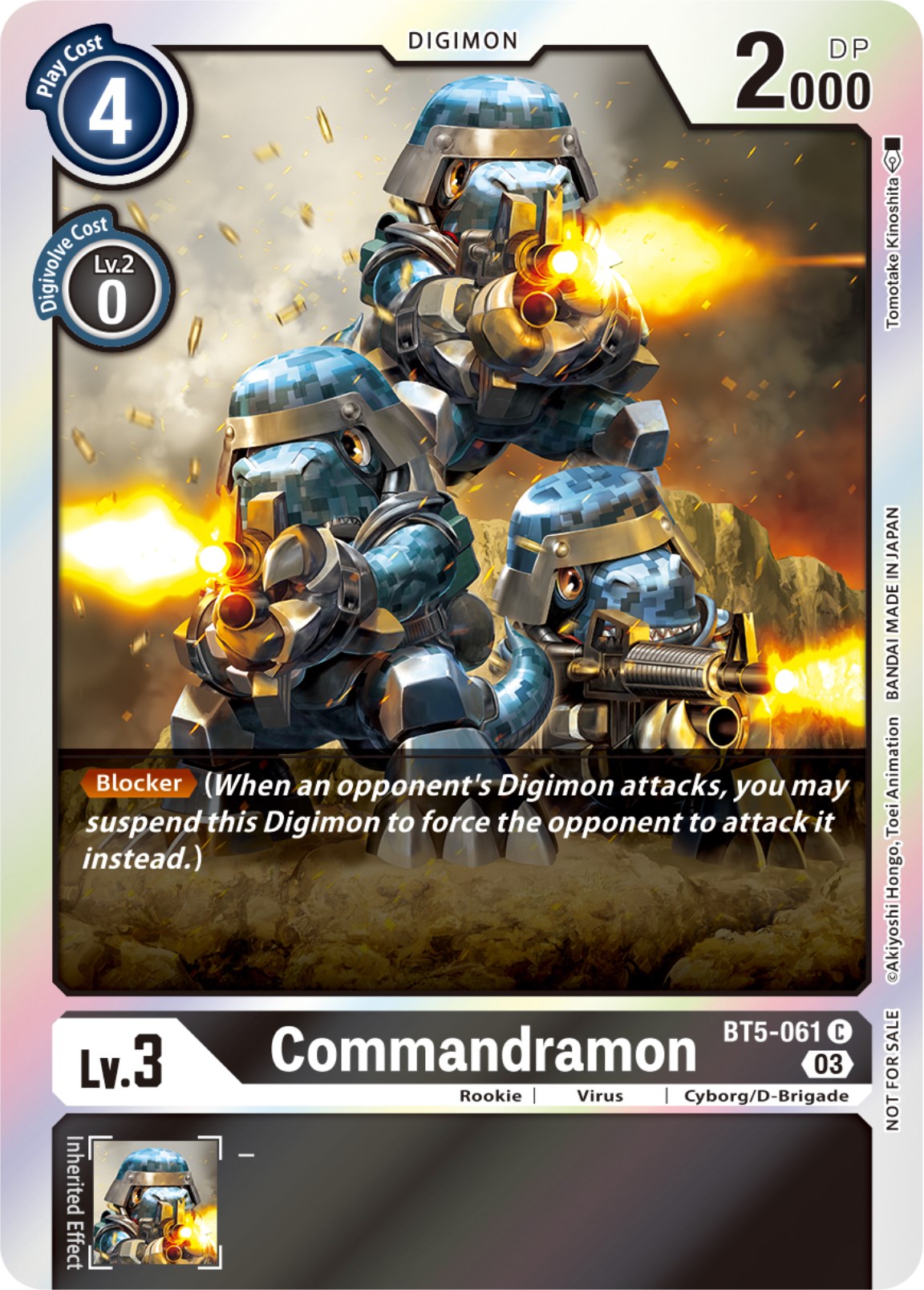 Commandramon [BT5-061] (Winner Pack -Blast Ace-) [Battle of Omni Promos] | Anubis Games and Hobby