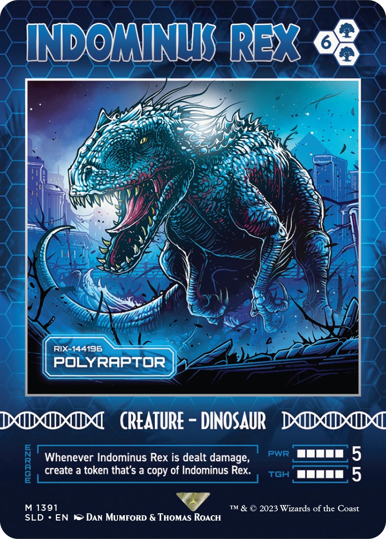 Indominus Rex - Polyraptor [Secret Lair Drop Series] | Anubis Games and Hobby