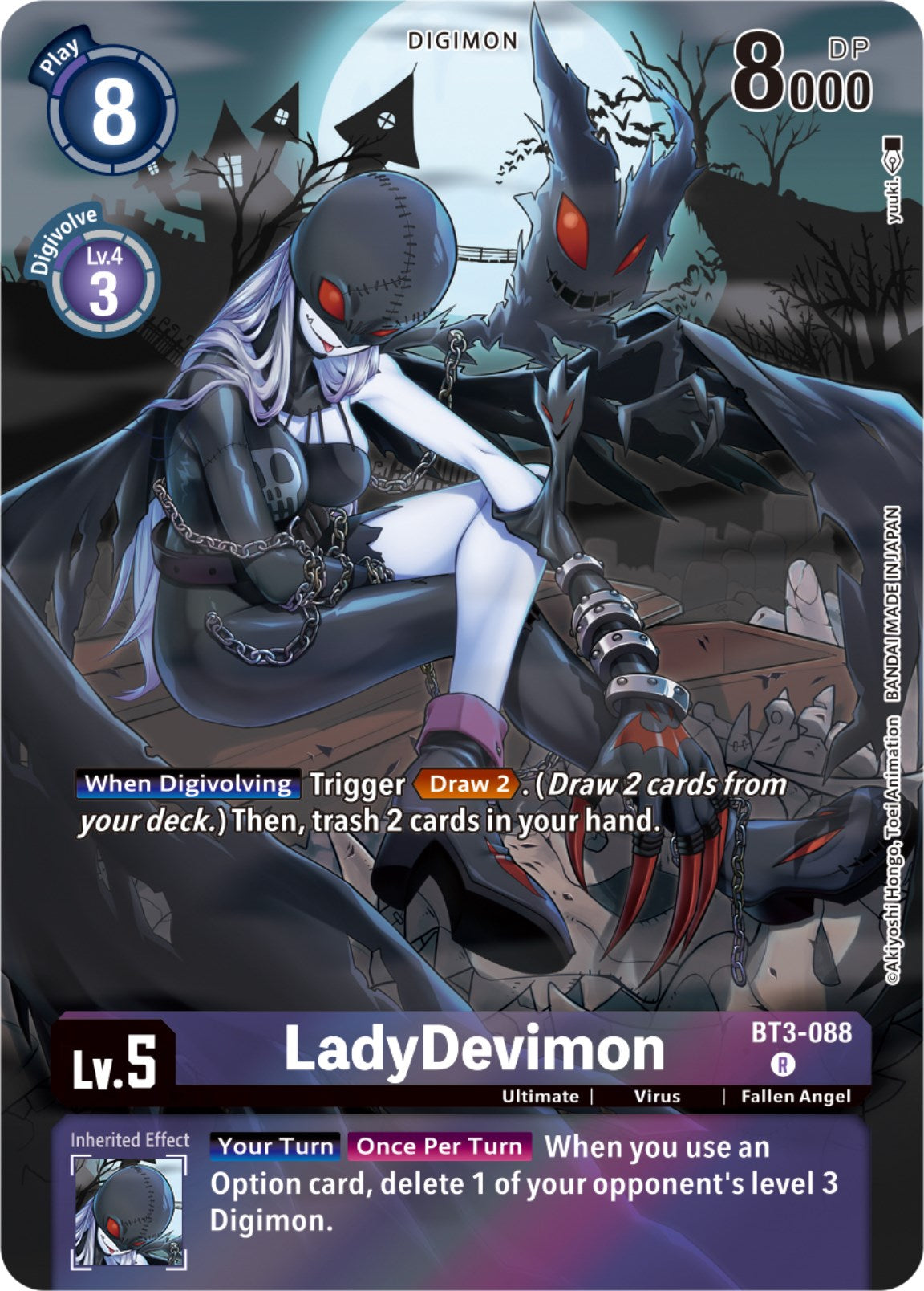 LadyDevimon [BT3-088] (Gift Box 2023) [Release Special Booster Promos] | Anubis Games and Hobby