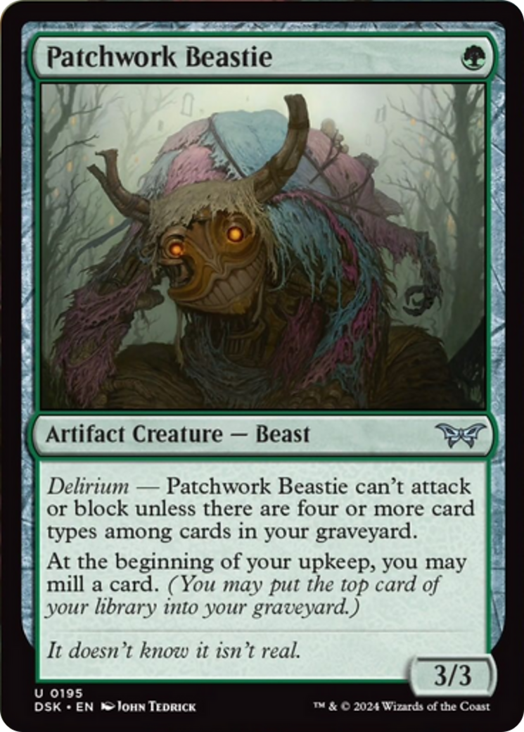 Patchwork Beastie [Duskmourn: House of Horror] | Anubis Games and Hobby