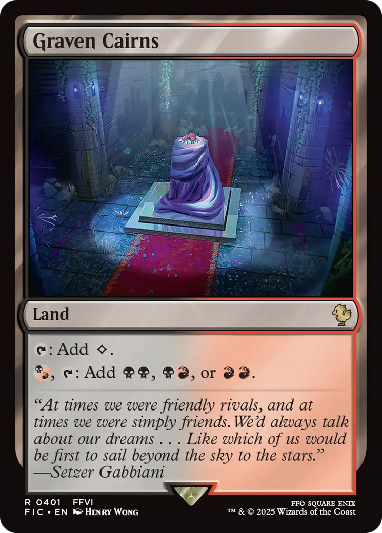 Graven Cairns [FINAL FANTASY Commander] | Anubis Games and Hobby