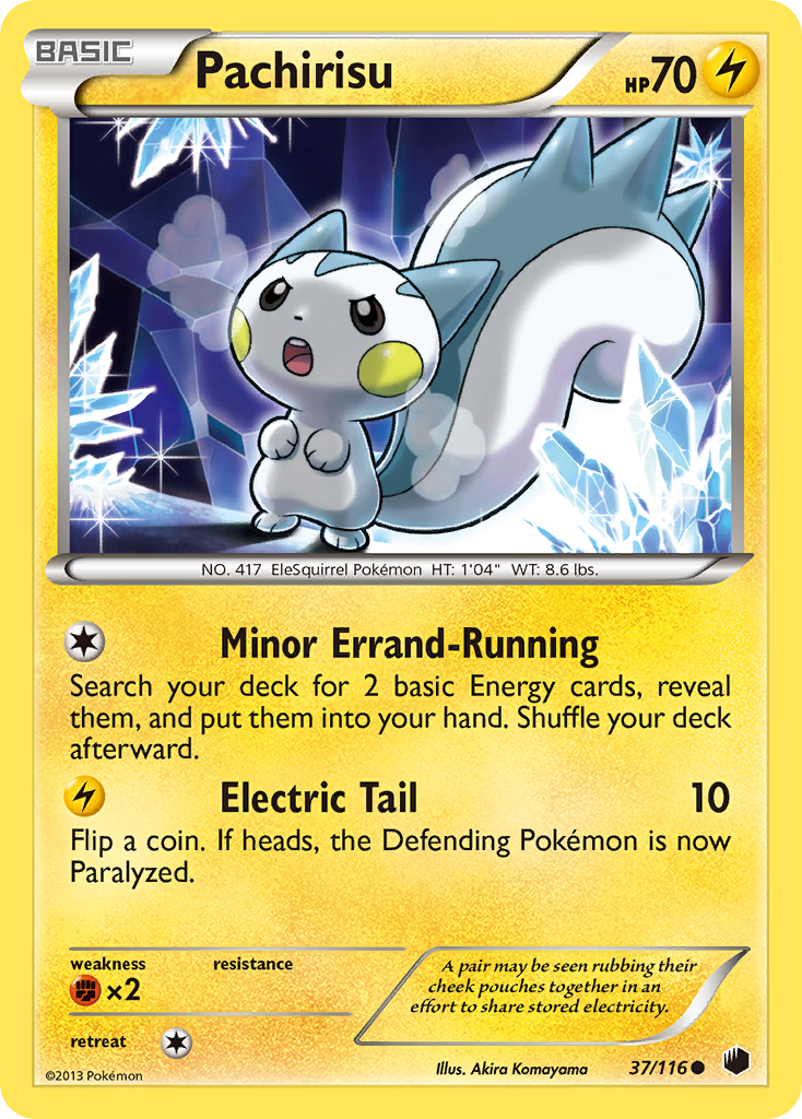Pachirisu (37/116) [Black & White: Plasma Freeze] | Anubis Games and Hobby