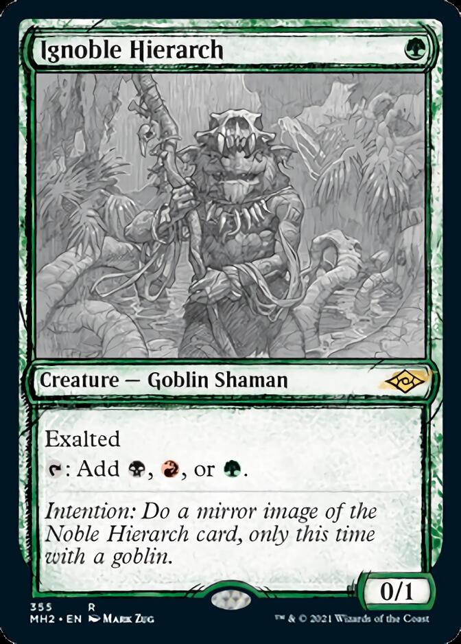 Ignoble Hierarch (Sketch) [Modern Horizons 2] | Anubis Games and Hobby
