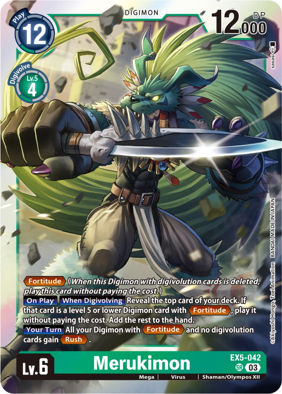 Merukimon [EX5-042] [Animal Colosseum] | Anubis Games and Hobby