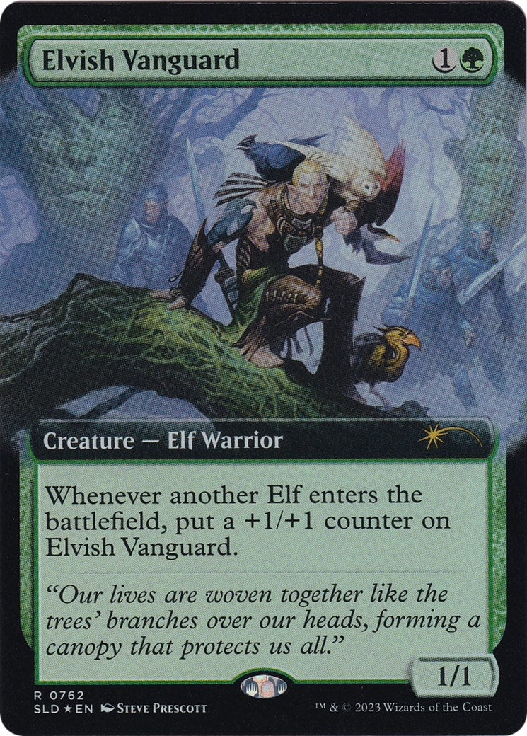 Elvish Vanguard (Extended Art) [Secret Lair Drop Series] | Anubis Games and Hobby