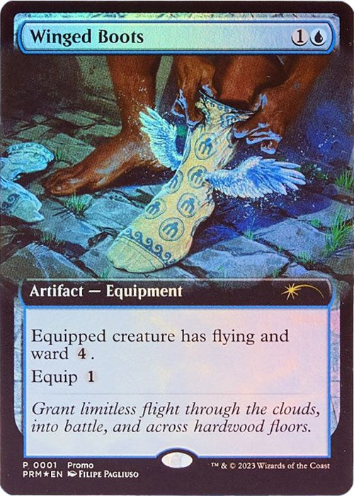 Winged Boots [Media Promos] | Anubis Games and Hobby