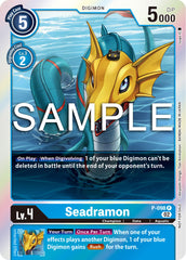 Seadramon [P-098] - P-098 (Limited Card Pack Ver.2) [Promotional Cards] | Anubis Games and Hobby