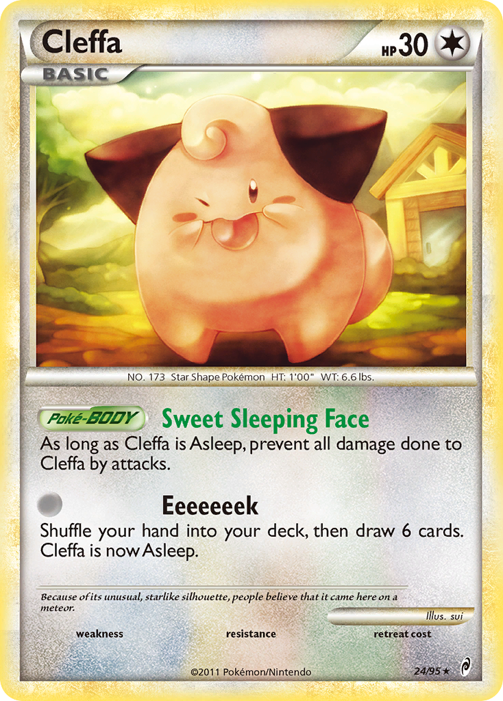 Cleffa (24/95) [HeartGold & SoulSilver: Call of Legends] | Anubis Games and Hobby