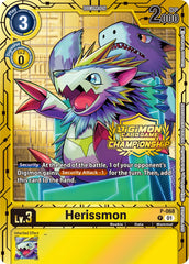 Herissmon [P-068] (Championship 2023 Gold Card Set) [Promotional Cards] | Anubis Games and Hobby