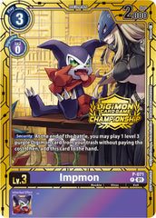 Impmon [P-071] (Championship 2023 Gold Card Set) [Promotional Cards] | Anubis Games and Hobby