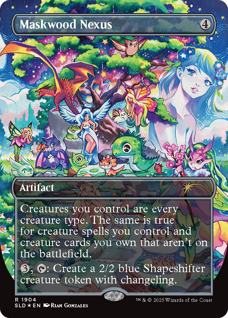 Maskwood Nexus (Double Rainbow Foil) [Secret Lair Drop Series] | Anubis Games and Hobby
