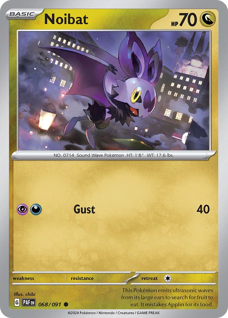 Noibat (068/091) [Scarlet & Violet: Paldean Fates] | Anubis Games and Hobby