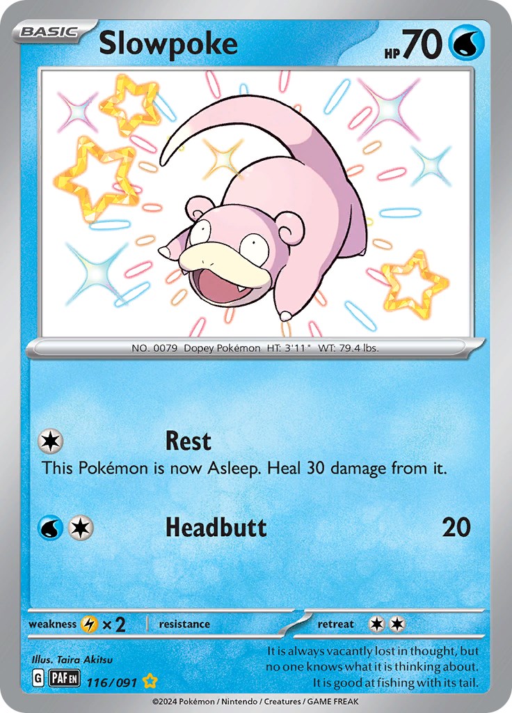 Slowpoke (116/091) [Scarlet & Violet: Paldean Fates] | Anubis Games and Hobby