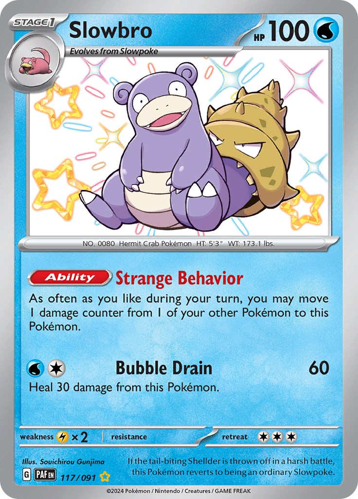 Slowbro (117/091) [Scarlet & Violet: Paldean Fates] | Anubis Games and Hobby