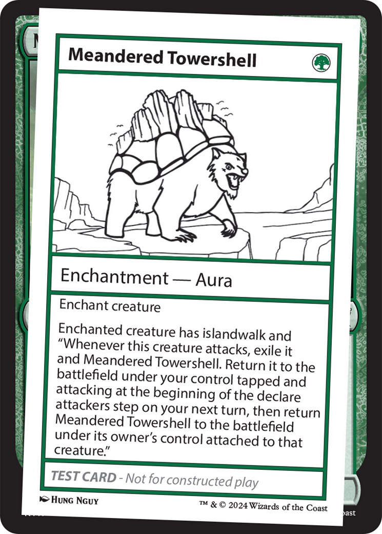 Meandered Towershell [Mystery Booster 2 Playtest Cards] | Anubis Games and Hobby