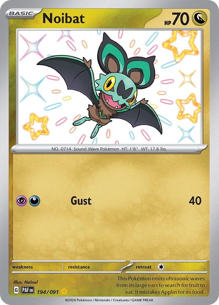 Noibat (194/091) [Scarlet & Violet: Paldean Fates] | Anubis Games and Hobby