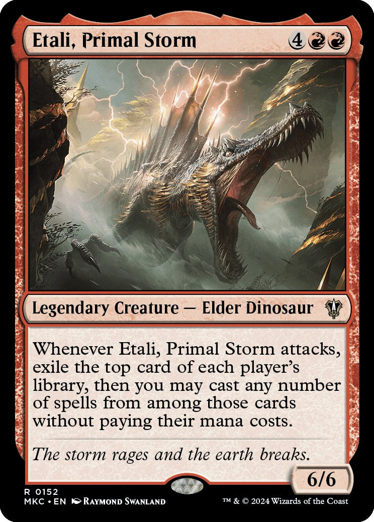 Etali, Primal Storm [Murders at Karlov Manor Commander] | Anubis Games and Hobby