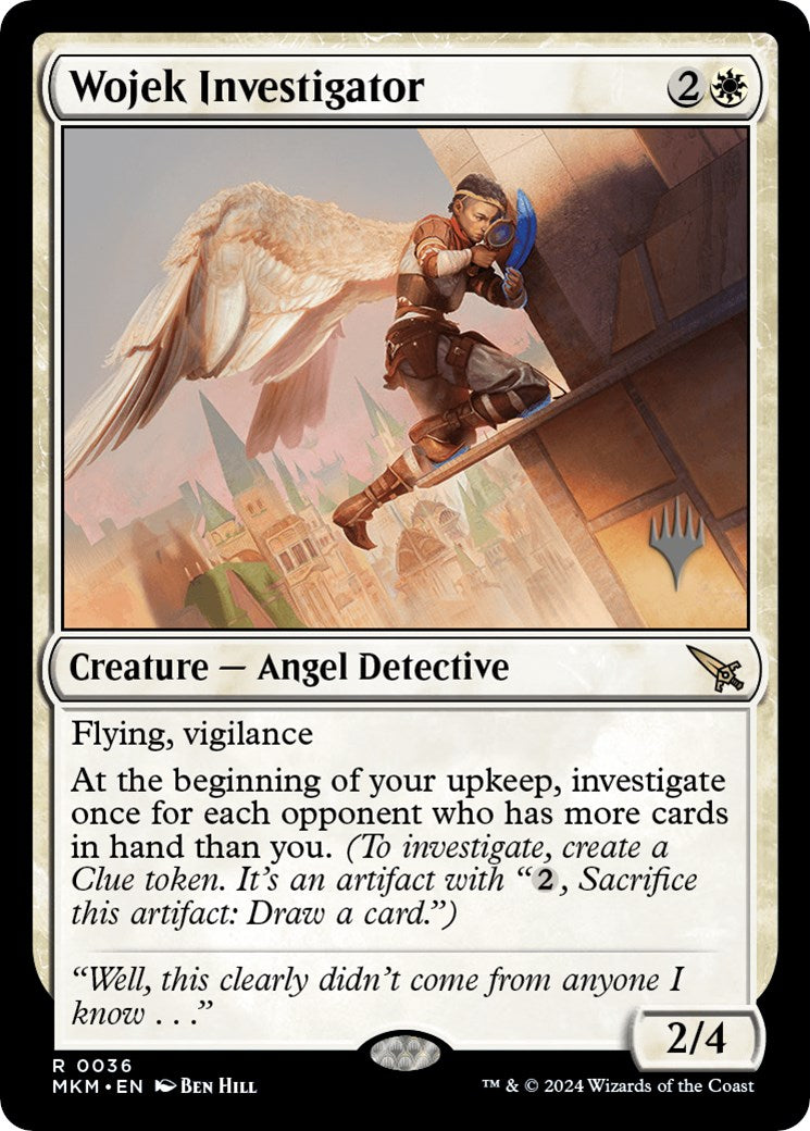 Wojek Investigator (Promo Pack) [Murders at Karlov Manor Promos] | Anubis Games and Hobby