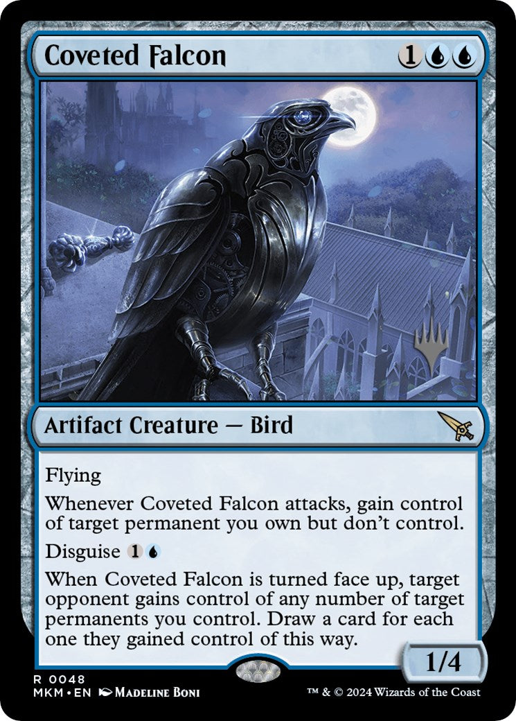 Coveted Falcon (Promo Pack) [Murders at Karlov Manor Promos] | Anubis Games and Hobby