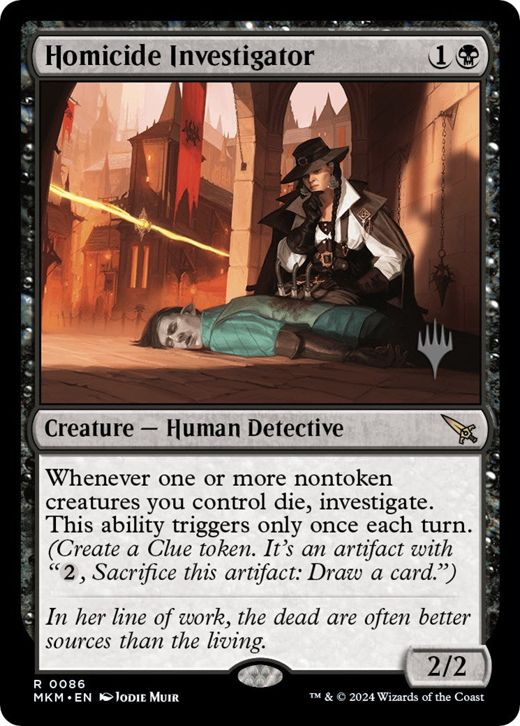 Homicide Investigator (Promo Pack) [Murders at Karlov Manor Promos] | Anubis Games and Hobby