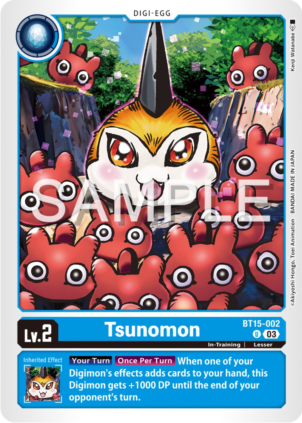 Tsunomon [BT15-002] [Exceed Apocalypse] | Anubis Games and Hobby