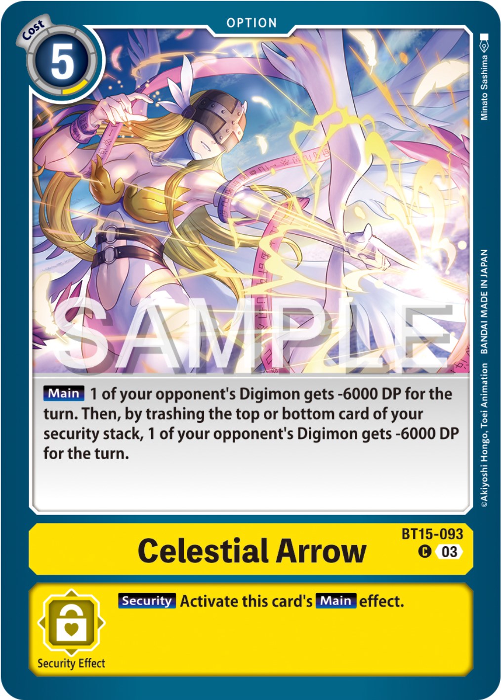 Celestial Arrow [BT15-093] [Exceed Apocalypse] | Anubis Games and Hobby