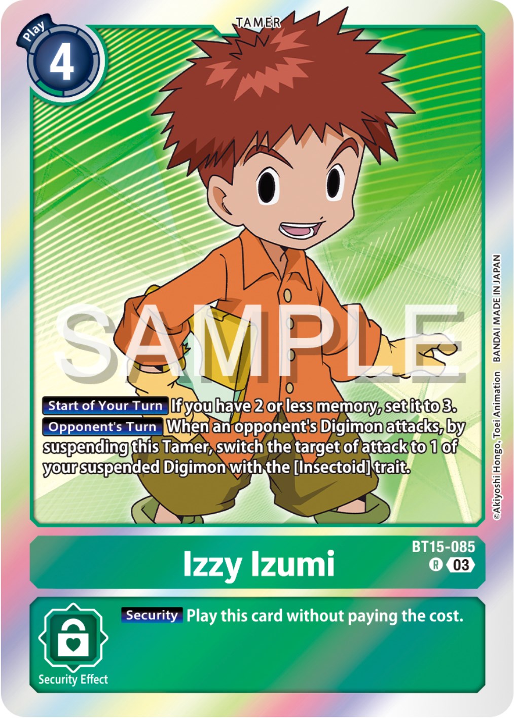 Izzy Izumi [BT15-085] [Exceed Apocalypse] | Anubis Games and Hobby