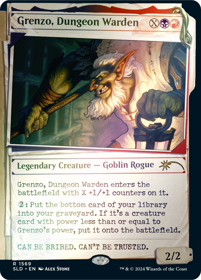 Grenzo, Dungeon Warden (Rainbow Foil) [Secret Lair Drop Series] | Anubis Games and Hobby