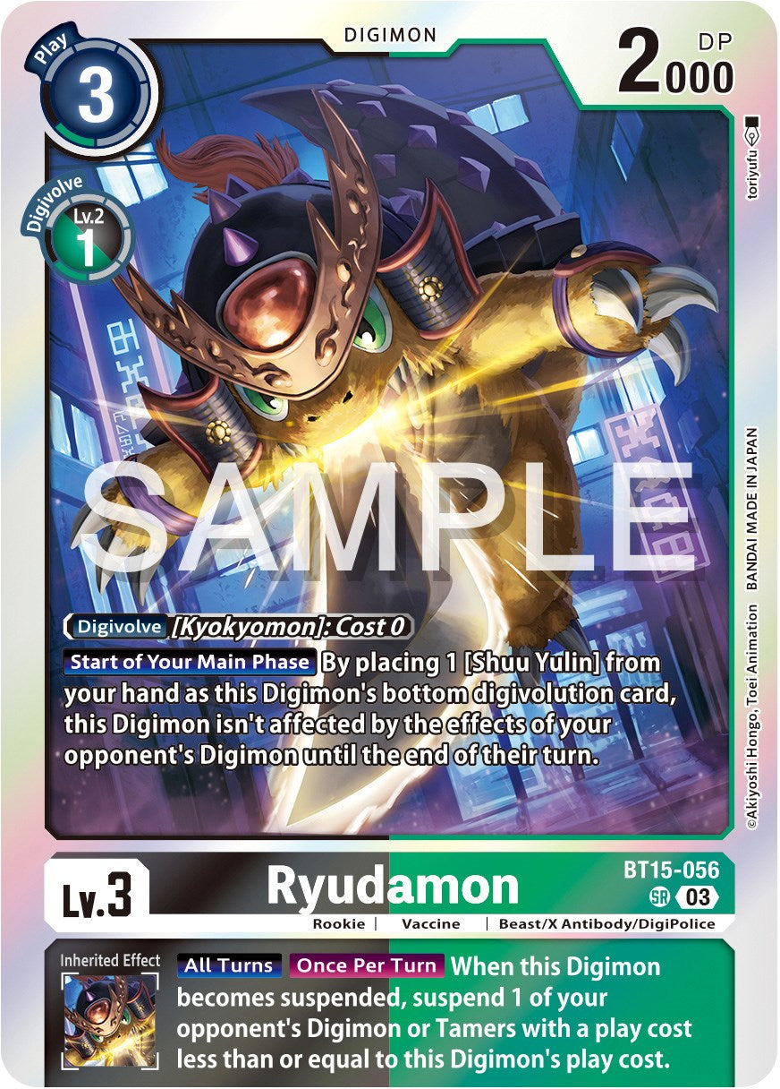 Ryudamon [BT15-056] [Exceed Apocalypse] | Anubis Games and Hobby