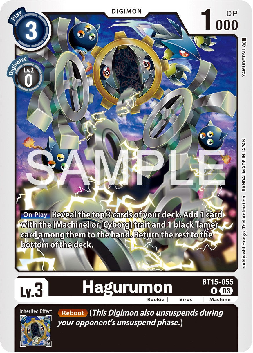 Hagurumon [BT15-055] [Exceed Apocalypse] | Anubis Games and Hobby