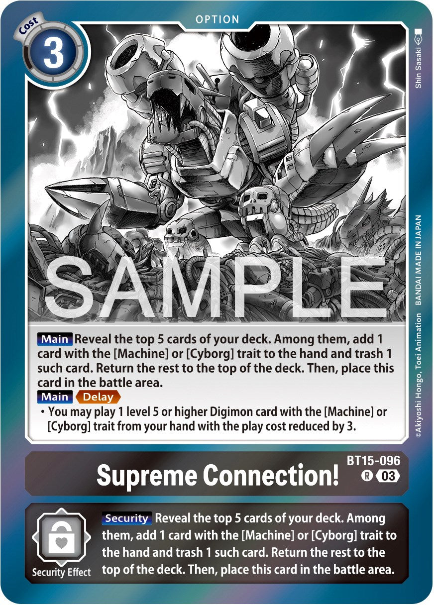 Supreme Connection! [BT15-096] [Exceed Apocalypse] | Anubis Games and Hobby