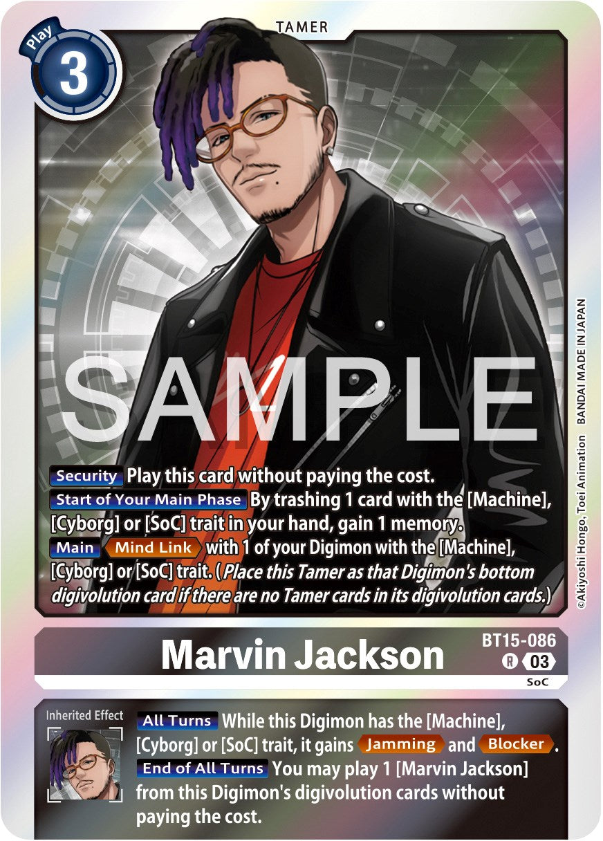 Marvin Jackson [BT15-086] [Exceed Apocalypse] | Anubis Games and Hobby