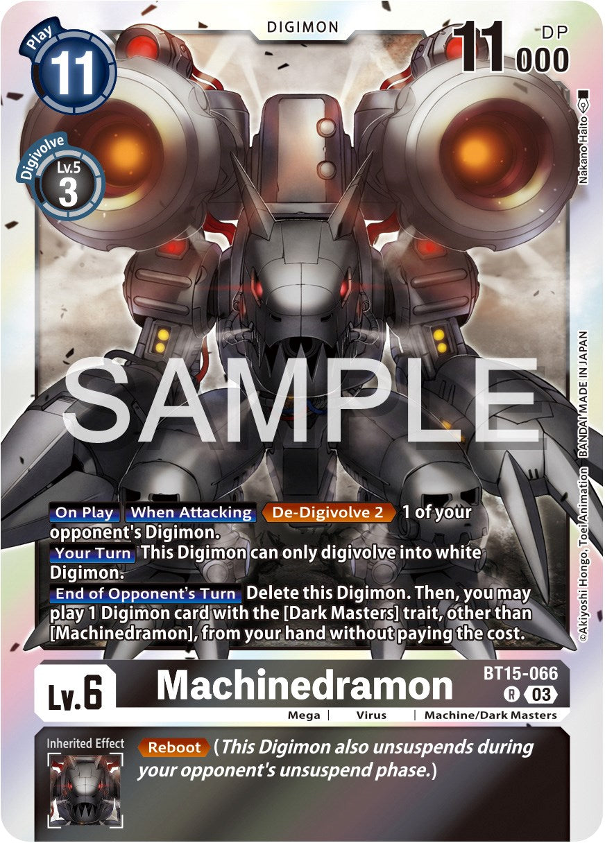 Machinedramon [BT15-066] [Exceed Apocalypse] | Anubis Games and Hobby