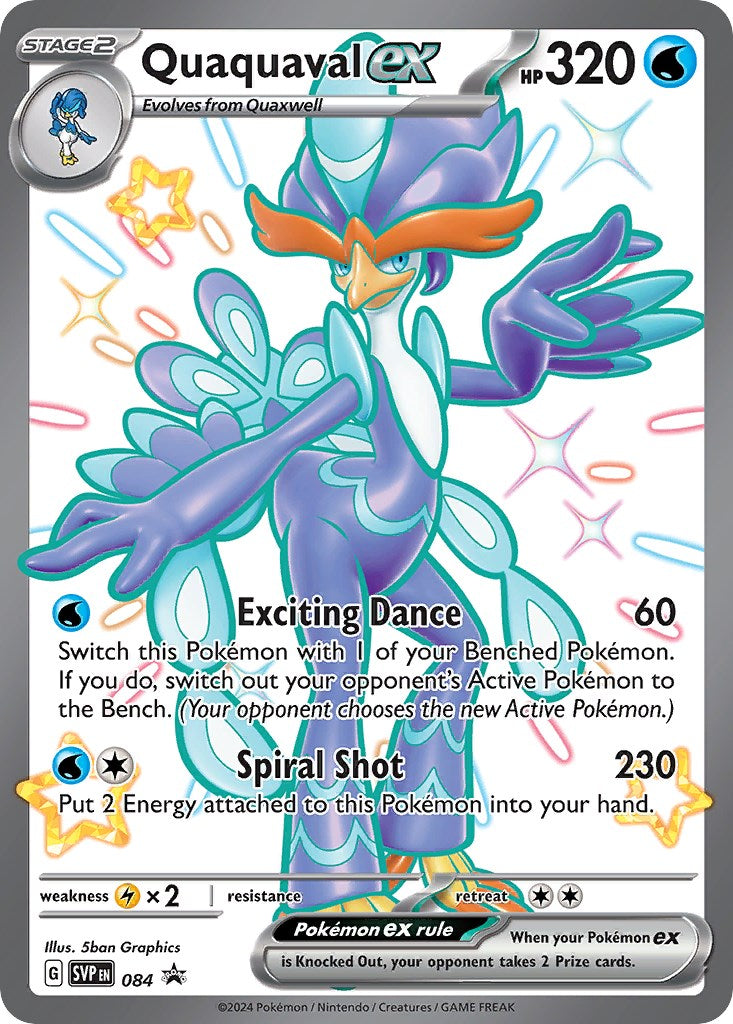Quaquaval ex (084) (Jumbo Card) [Scarlet & Violet: Black Star Promos] | Anubis Games and Hobby